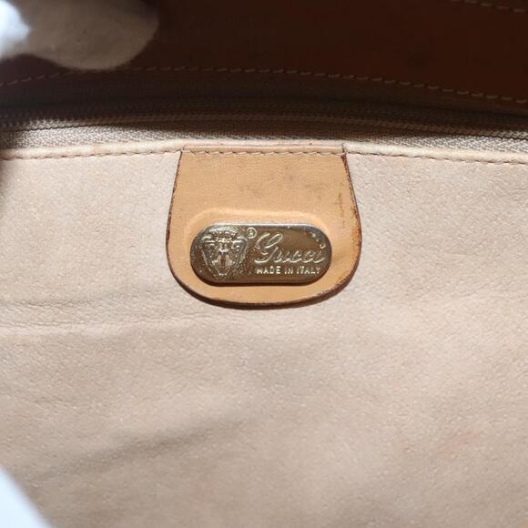 GUCCI Micro GG Supreme Hand Bag Pvc Beige Gold 000 46 000 46 - Picture 14 of 16